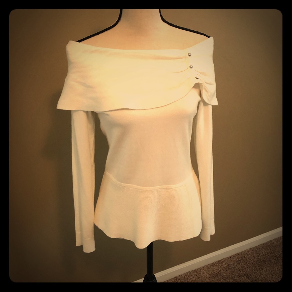 White House Black Market off the shoulder top